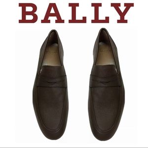 BALLY PLATOR PLAIN CALF LEATHER PENNY LOAFER Coconut